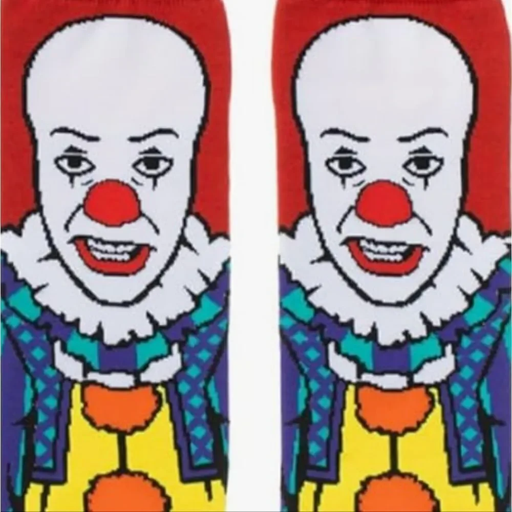 👋New! IT / Pennywise movie socks unisex size 7 to 10 • Mix And Match 3/$20